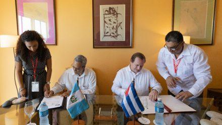 Guatemala y Cuba fortalecen intercambio comercial con acuerdo bilateral