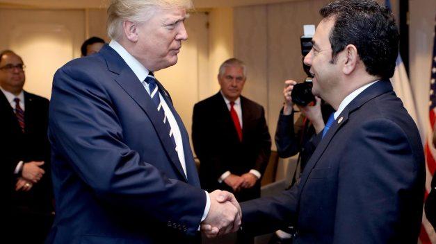 Jimmy Morales cancela su viaje a Estados Unidos