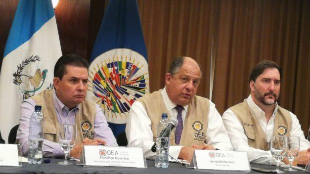 OEA concluye que elecciones en segunda vuelta fueron “exitosas” y recomienda medidas para mejorar procesos