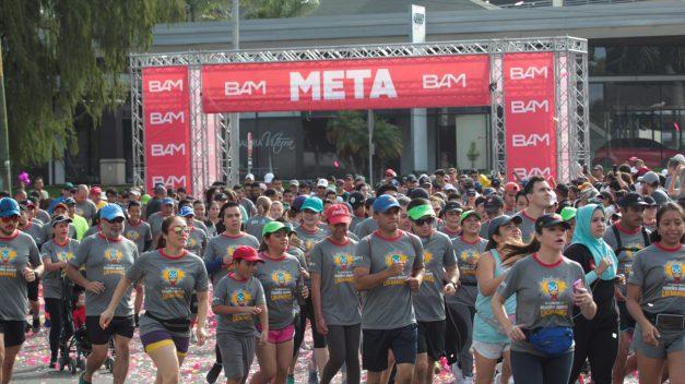 Concurrida carrera BAM-Fundaquem de beneficio para niños atendidos por quemaduras