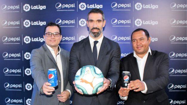 Pepsi Guatemala anuncia convenio de colaboración con el futbol profesional español