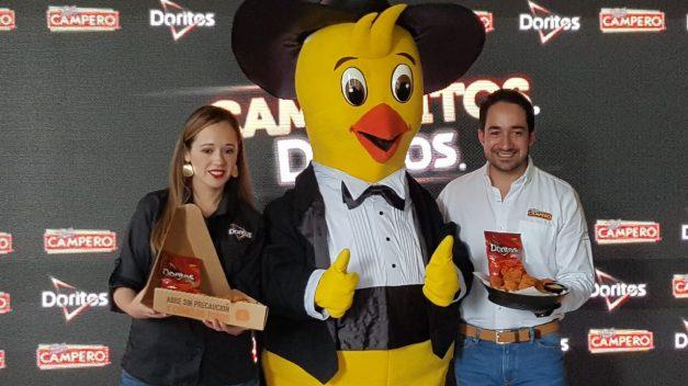 Invitan a degustar novedosa receta que combina sabores de Camperitos y Doritos