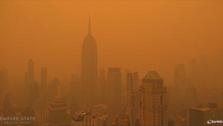 Estados Unidos bajo el humo: Incendios forestales en Canadá afectan la calidad del aire y generan preocupación