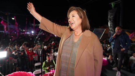 Gálvez, con la misión de derrotar a la candidata oficial por la presidencia de México