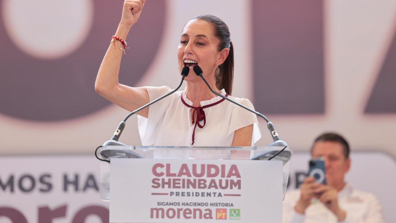 Sheinbaum Pardo, sería la primera mujer en gobernar México