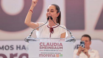 Sheinbaum Pardo, sería la primera mujer en gobernar México