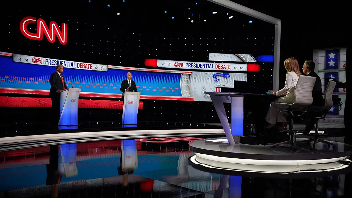 Debate Trump vs. Biden: Intensos enfrentamientos sobre economía, aborto y migración