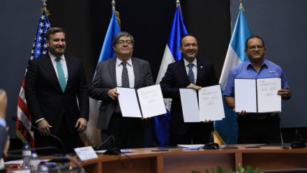 Guatemala, El Salvador y Honduras se unen para combatir la delincuencia transnacional