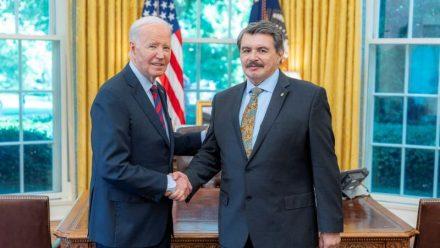 Nuevo Embajador de Guatemala presenta credenciales en la Casa Blanca