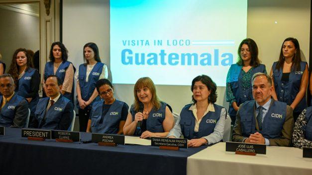 Graves violaciones a la democracia en Guatemala, según informe de la CIDH