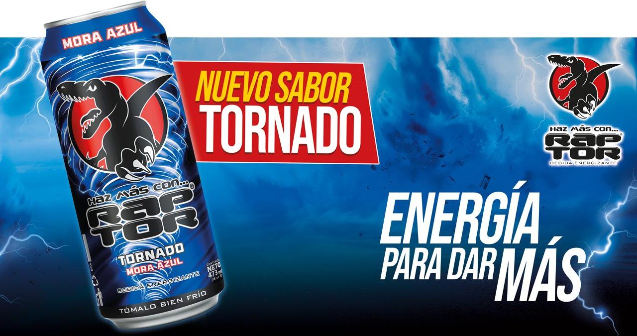Raptor energiza el verano con el Tornado Mora Azul