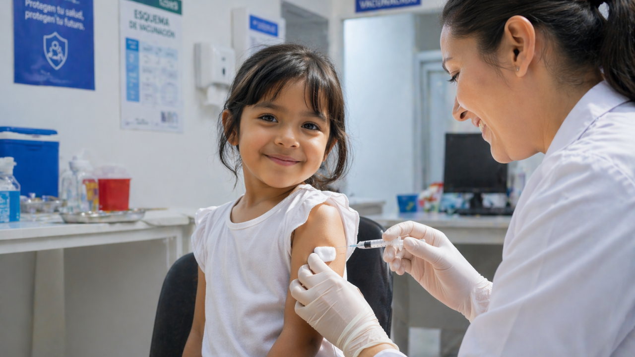 Más prevención, más futuro: la vacunación evita 5 millones de muertes al año y protege a millones de niños en la región